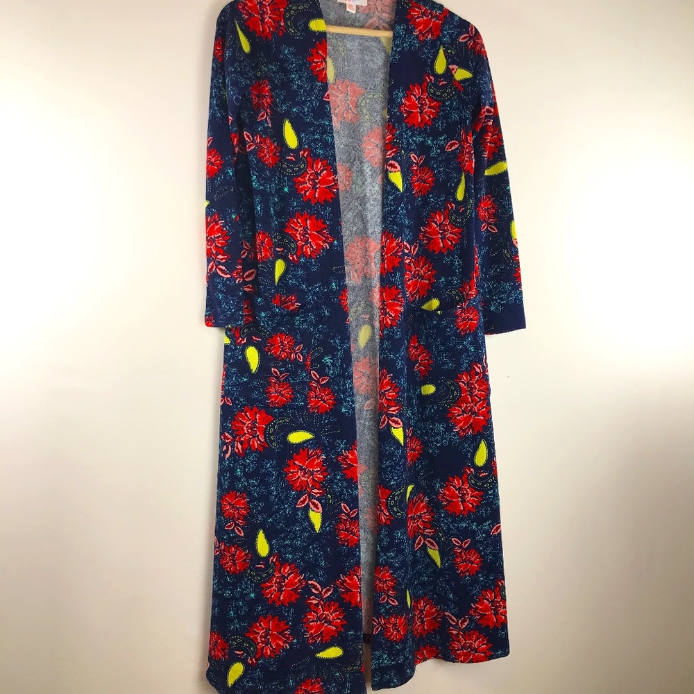 🌸 LuLaRoe Sarah Long Duster Open Cardigan